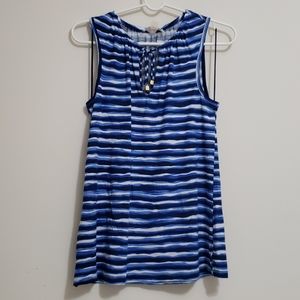 Michael Kors True Navy Basic Top